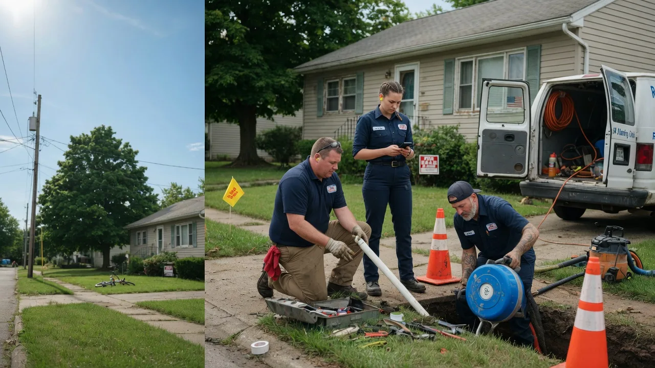 Sewer Line Repair in Noble, OK near me